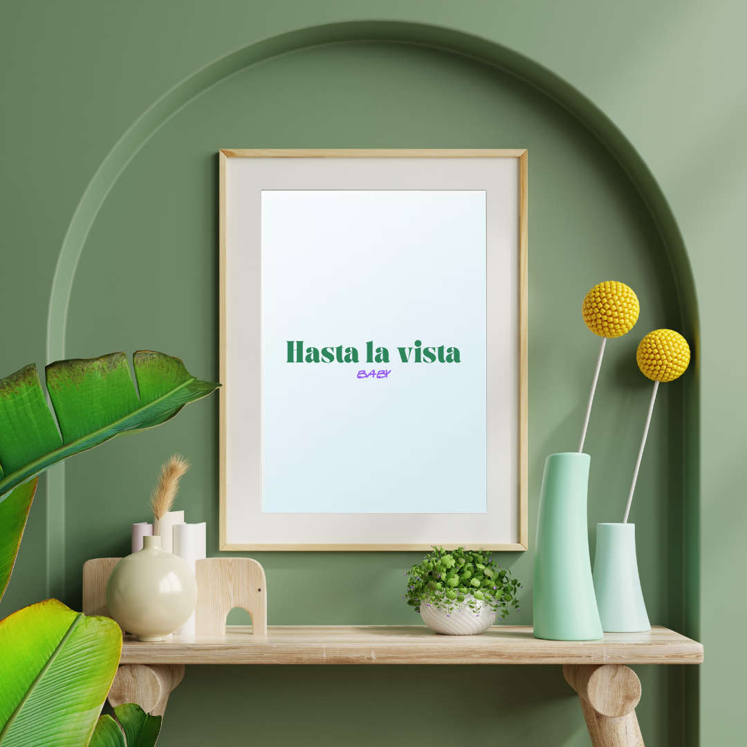 Miroir Hasta la vista baby - Terminator