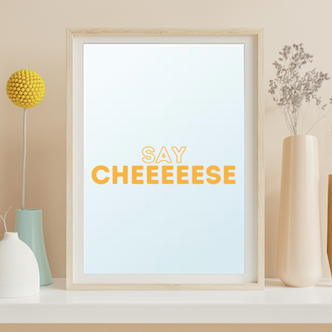 Say Cheese - Jaune