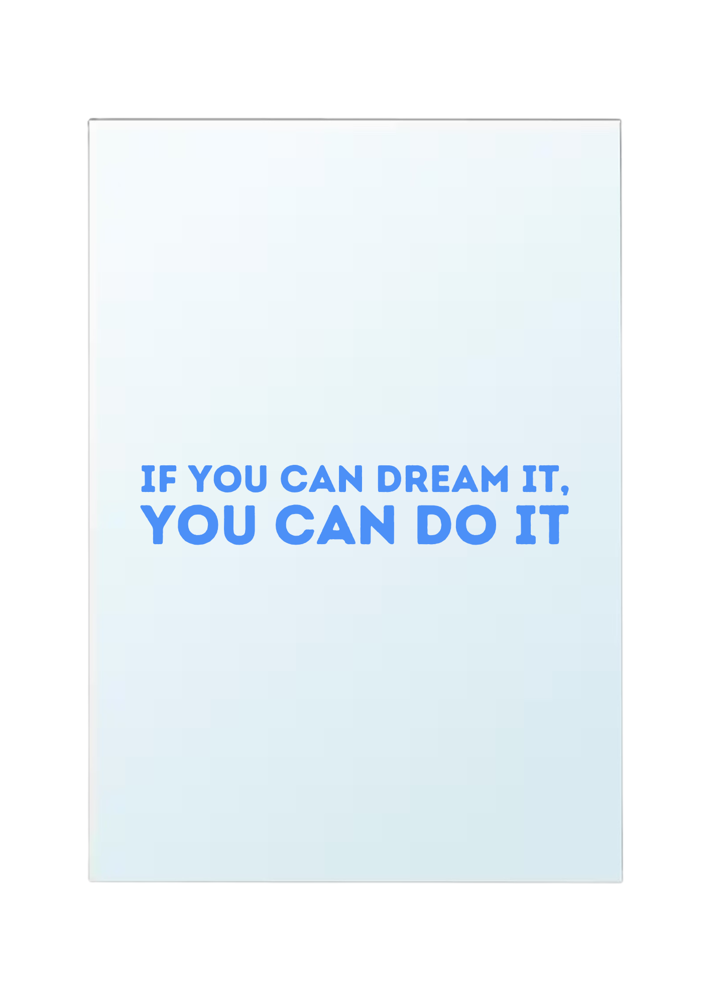 W. Disney - Dream it
