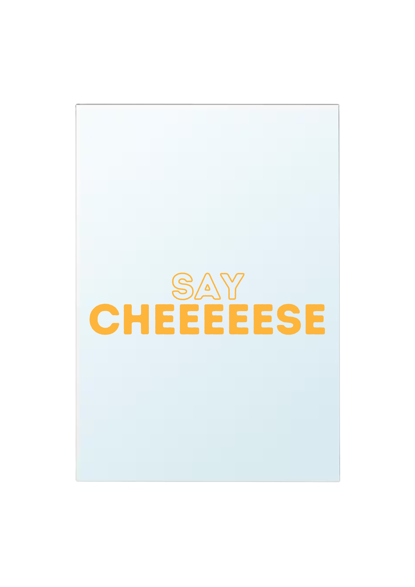 Say Cheese - Jaune