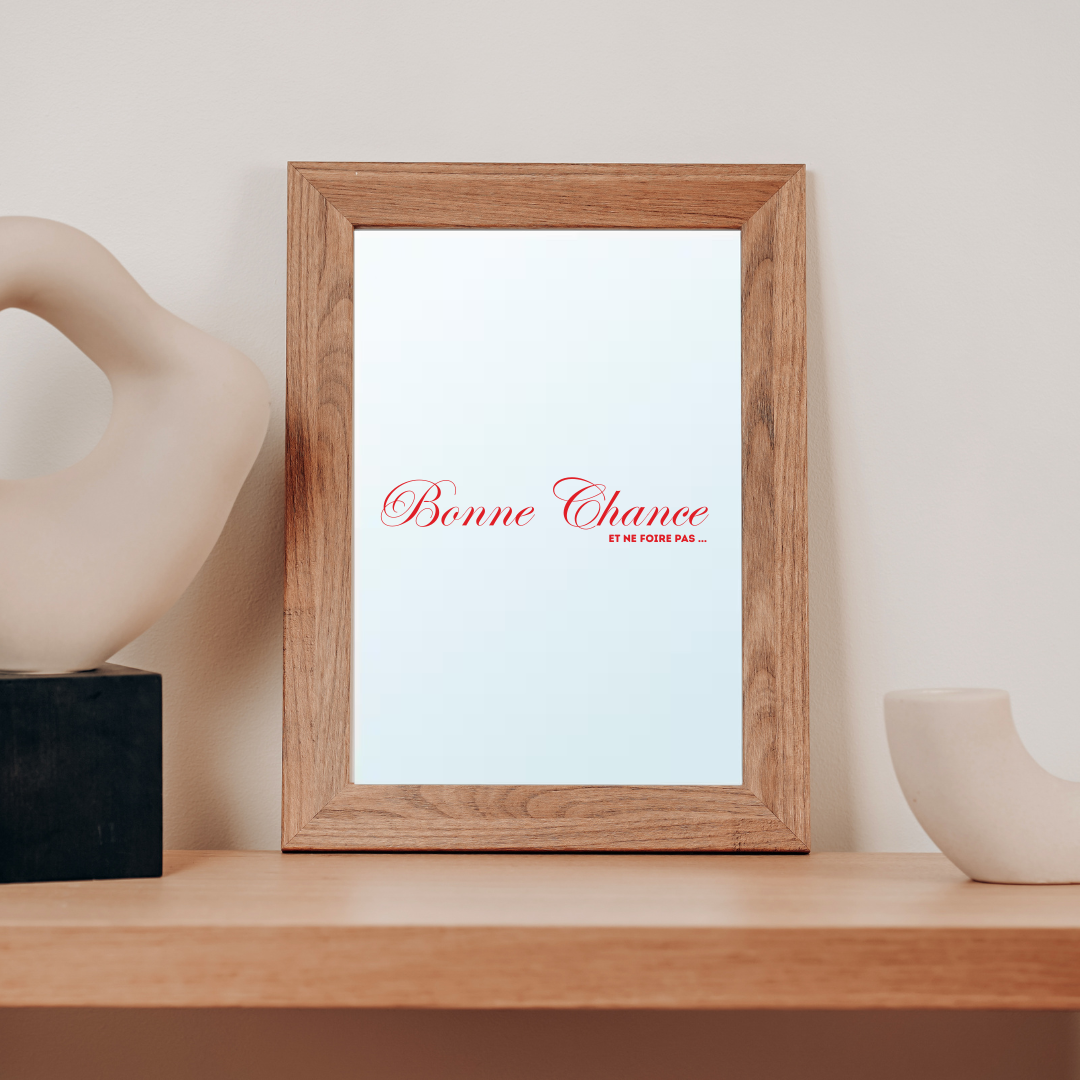 Miroir Bonne chance, et ne foire pas - Nicky Doll Dragrace