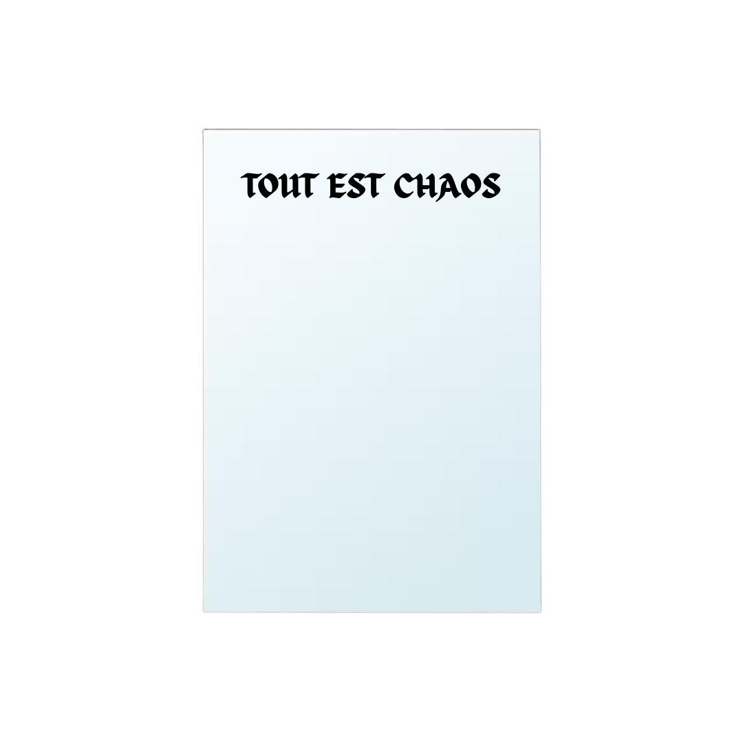 Miroir Tout est chaos - Mylene Farmer