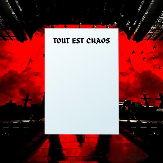 Miroir Tout est chaos - Mylene Farmer