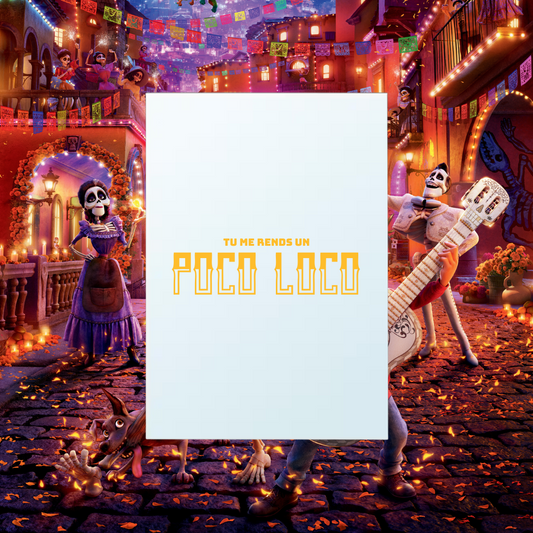 Miroir Un poco loco - Coco Pixar