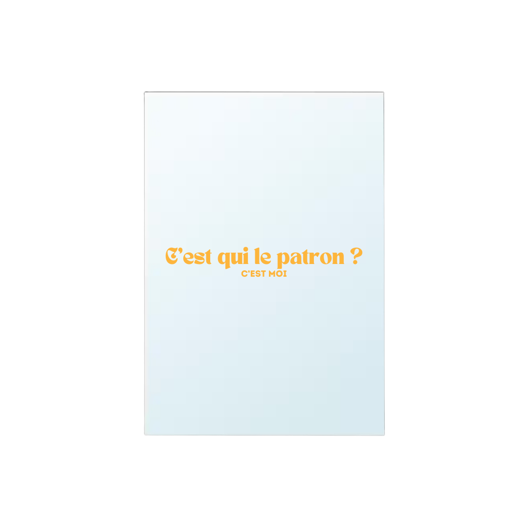 Miroir C'est qui le patron ? - Etchebest