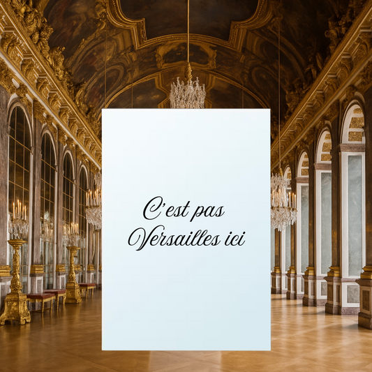 Miroir - C'est pas Versailles ici