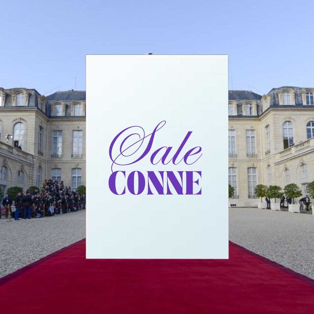 Miroir Sale Conne - Brigitte Macron