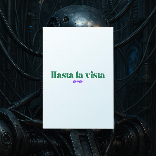 Miroir Hasta la vista baby - Terminator