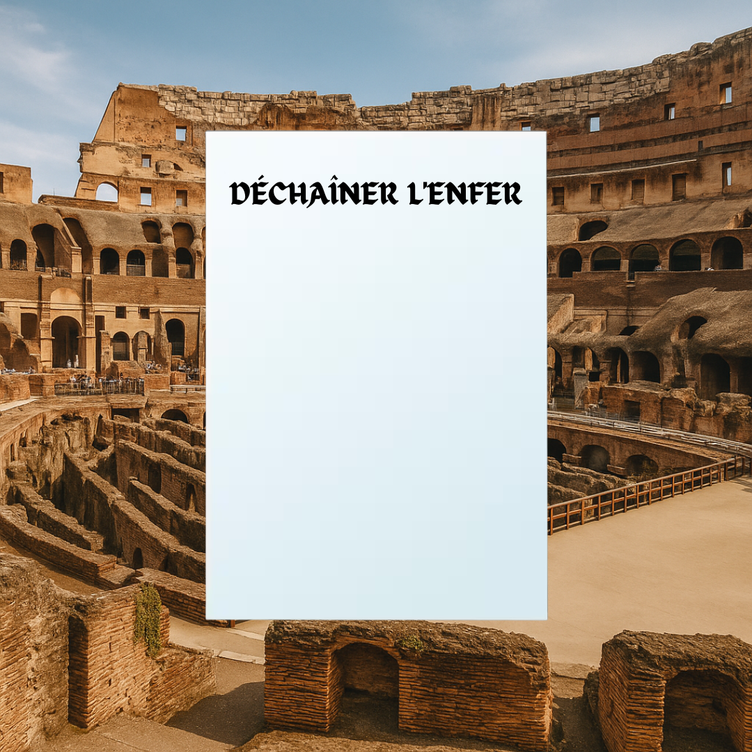Miroir Déchainer l'enfer - Gladiator